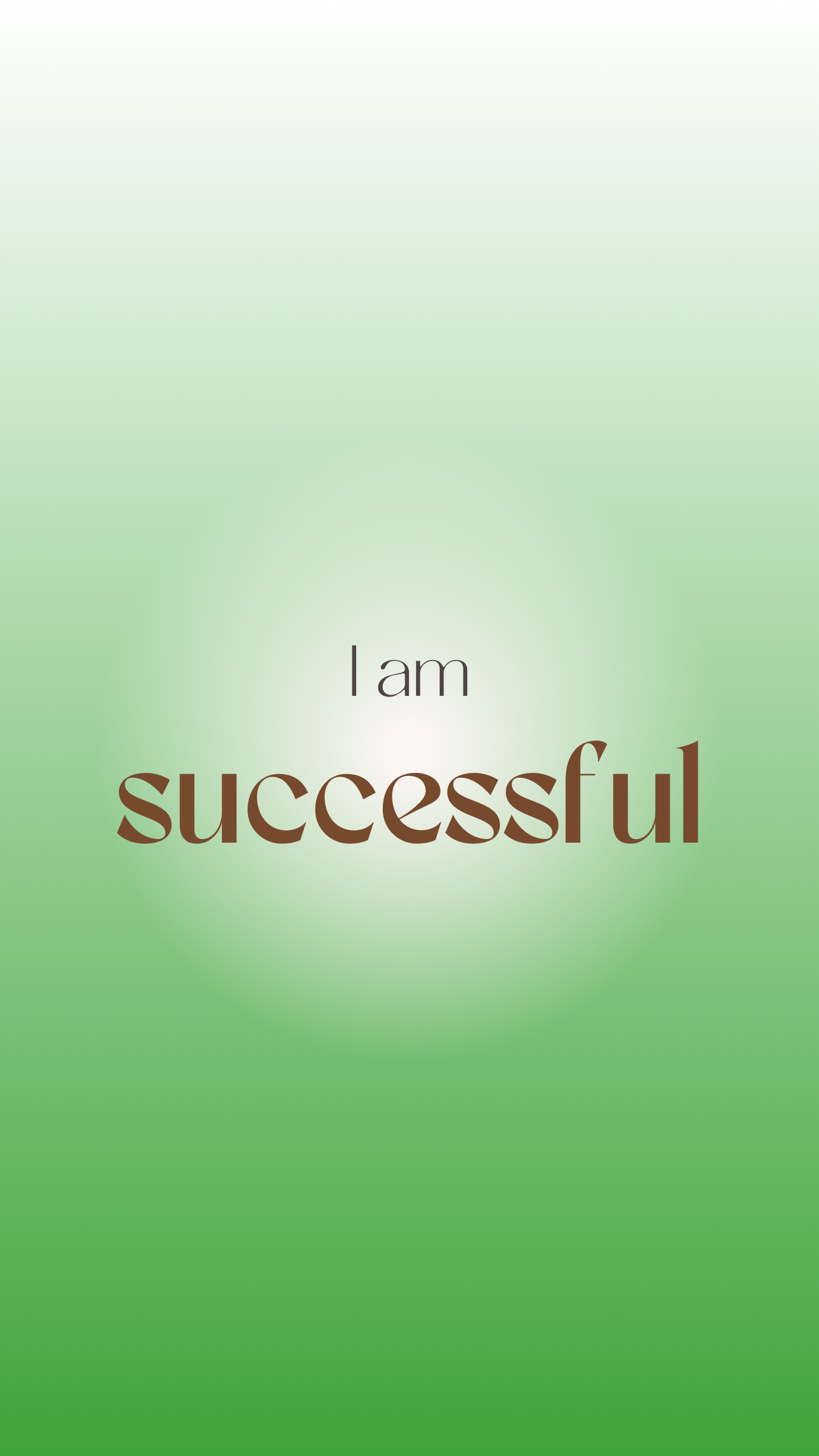 i am successful positive affirmation