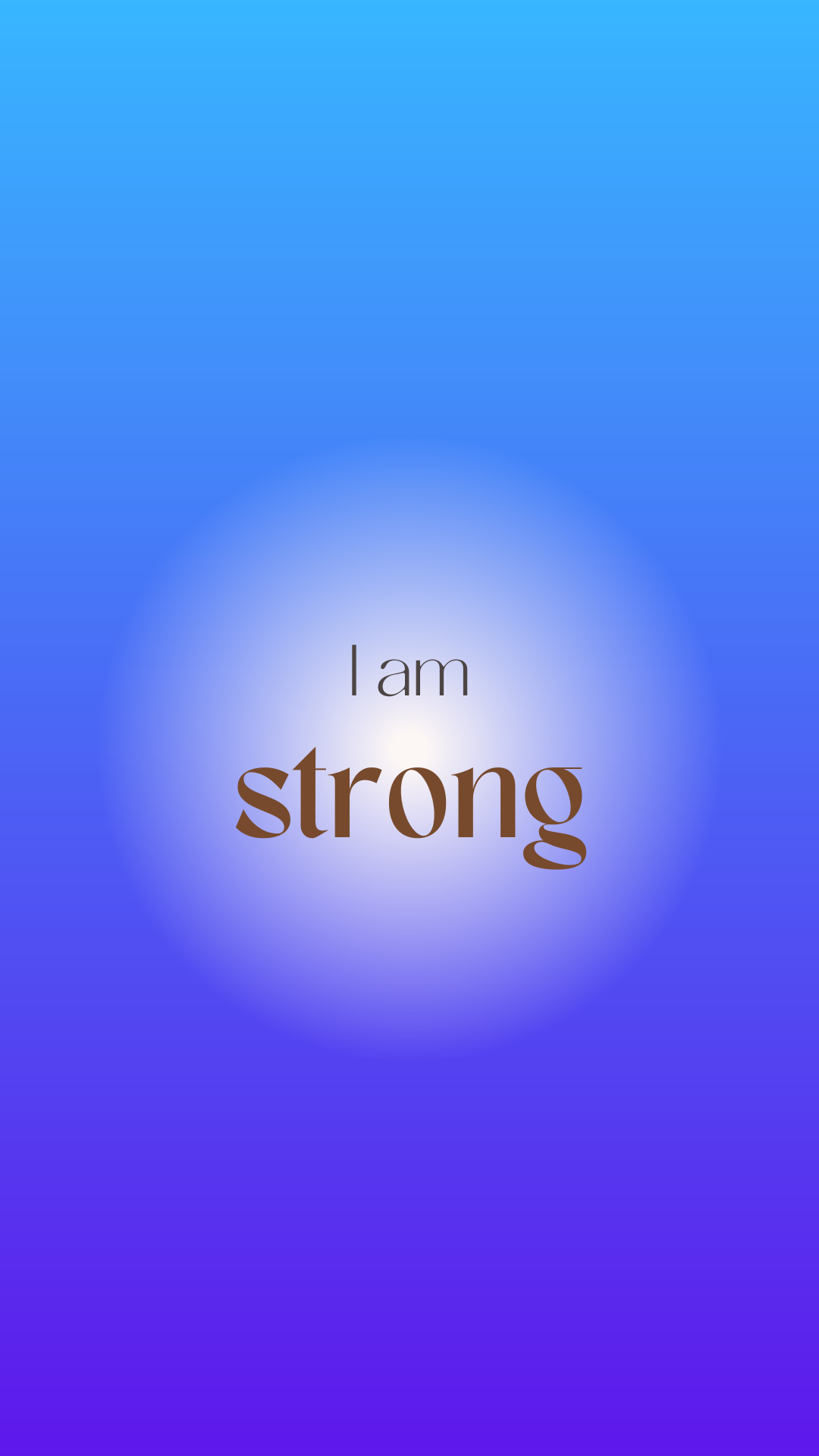 i am strong positive affirmation