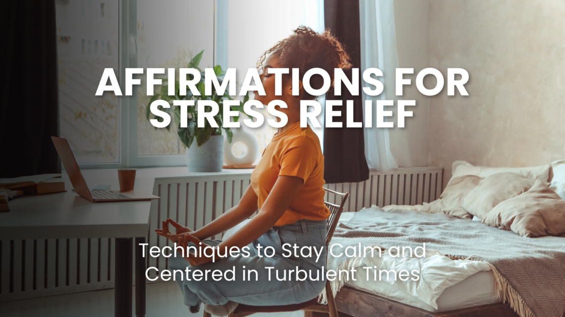 Feeling overwhelmed? Discover the power of affirmations for stress relief! Learn techniques to stay calm and centered, plus a comprehensive list of affirmations to combat anxiety, financial stress, work pressure, and more.