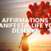 Discover 20 powerful affirmations to boost self-worth, attract positivity, and manifest success in your life. Embrace your worthiness and start living the life you deserve today!