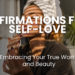 Unleash your inner radiance! This guide explores the power of affirmations for self-love, offering 50+ statements & practices to cultivate self-esteem, positive body image, and inner peace. Embrace your true worth and beauty, starting today!