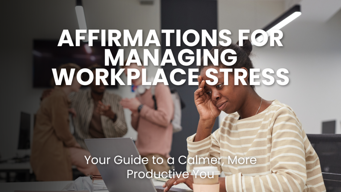 Discover powerful affirmations to combat workplace stress. Learn practical techniques for managing deadlines, difficult colleagues, and achieving work-life balance. Boost productivity and protect your mental health with positive self-talk.