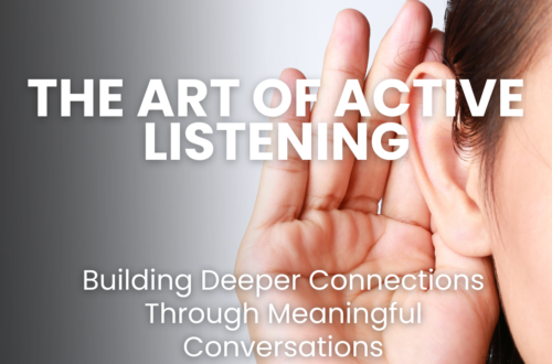 Master the art of active listening and build deeper connections. Learn practical techniques to improve communication, foster empathy, and strengthen relationships.