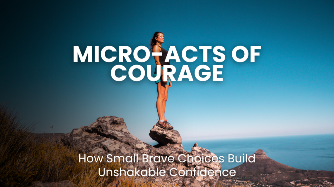 Build unshakable confidence through the power of micro-acts of courage. Learn how small, daily brave choices compound into lasting self-esteem and discover actionable steps to embrace these transformative moments.